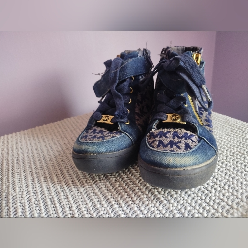 Michael Kors Navy Sneakers Kids' Size 12